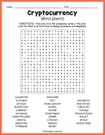 Cryptocurrency Word Search Thumbnail