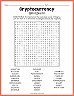 Cryptocurrency Word Search thumbnail