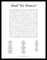 Dance Word Search thumbnail