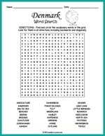 Denmark Word Search Thumbnail