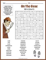 Detective Word Search Thumbnail