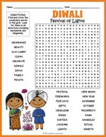 Diwali Word Search Thumbnail