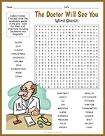 Doctor Appointment Word Search thumbnail