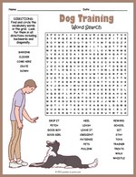 Dog Training Word Search thumbnail