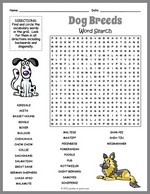 Dog Word Search thumbnail