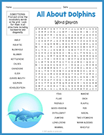 Dolphin Word Search thumbnail