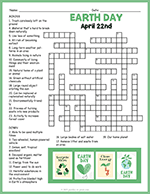 Earth Day Crossword thumbnail