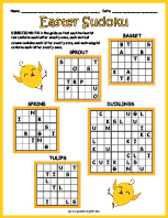 Easter Sudoku thumbnail