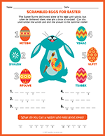 Easter Word Scramble thumbnail