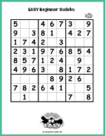 Easy Sudoku number 249762 for beginners and for kids. Start playing or  practice your Sudoku skills.