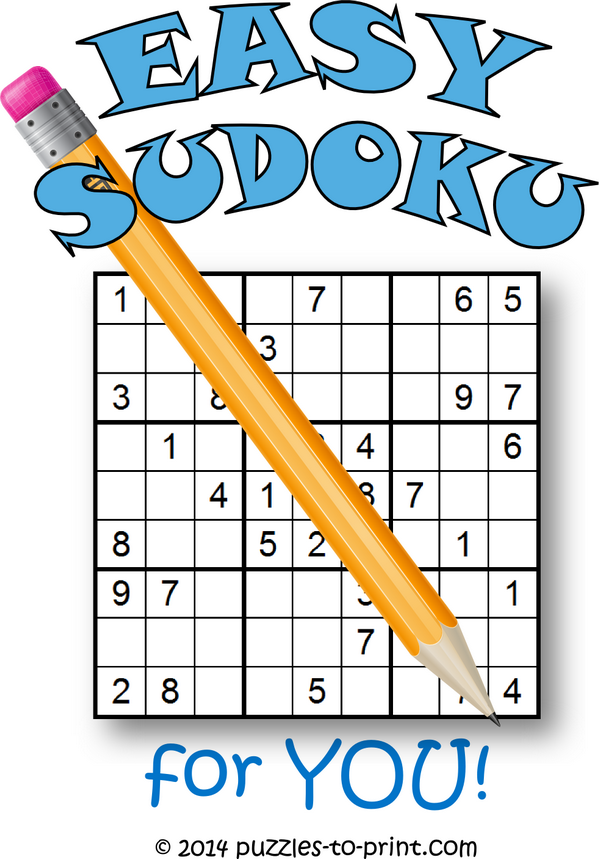 easy sudoku puzzles to print