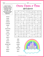 Fairytale Word Search thumbnail