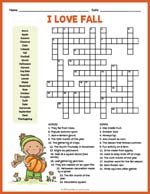 Fall Crossword thumbnail
