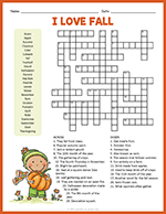 Fall Crossword thumbnail