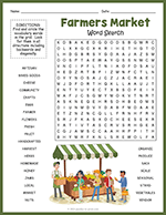 Farmers Market Word Search thumbnail