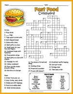 Fast Food Crossword thumbnail