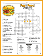 Fast Food Crossword thumbnail