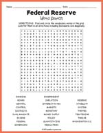 Federal Reserve Word Search Thumbnail