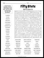 Fifty State Word Search thumbnail