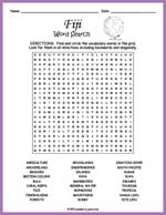 Fiji Word Search Thumbnail