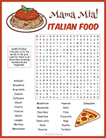 food word search puzzle example thumbnail