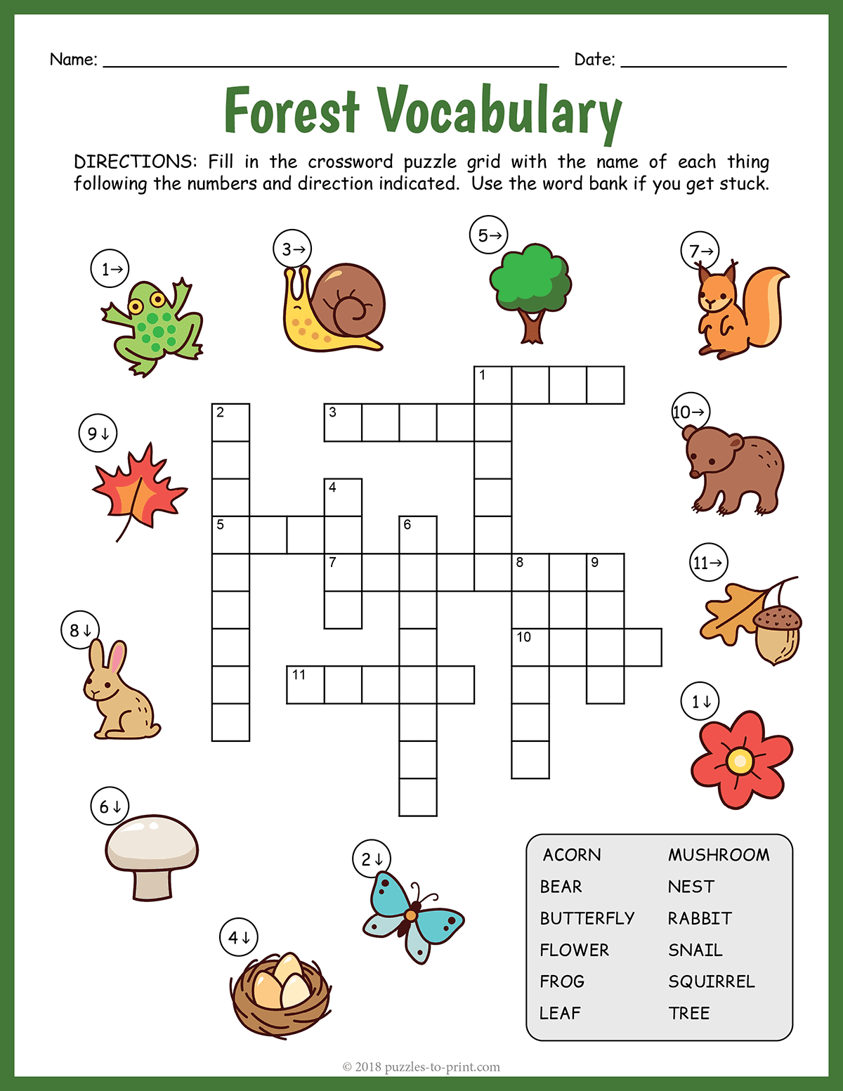 Classroom Objects Esl Vocabulary Crossword Puzzle Word Scramble 