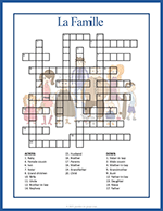 French Family Crossword thumbnail