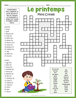 French Spring Crossword thumbnail