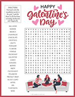 Galentine's Day Word Search thumbnail
