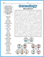 Genealogy Word Search thumbnail