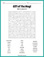 Gift of the Magi Word Search Thumbnail