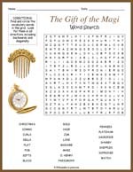 Gift of the Magi Word Search Thumbnail