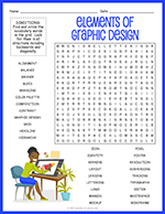 Graphic Design Word Search thumbnail