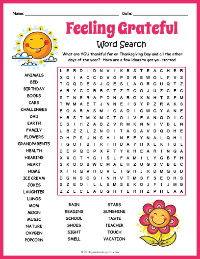 gratitude-word-search