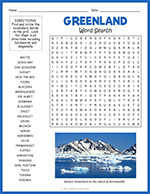 Greenland Word Search thumbnail