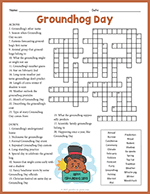 Groundhog Day Crossword thumbnail