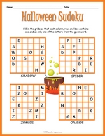 Halloween Sudoku thumbnail