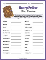 Harry Potter Word Scramble thumbnail