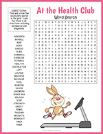 Health Club Word Search thumbnail