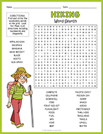 Hiking Word Search thumbnail