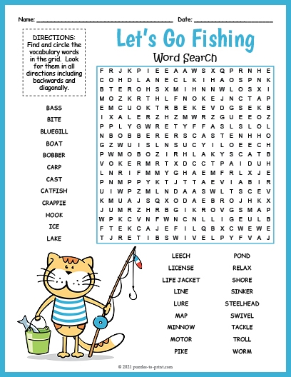 Hobby Word Searches