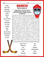 Exercise Word Search Puzzle