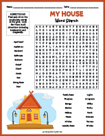 House Word Search thumbnail