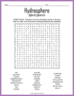 Hydrosphere Word Search thumbnail