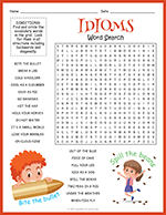 Idioms Word Search thumbnail