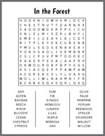 In the Forest Word Search thumbnail