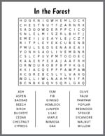 In the Forest Word Search thumbnail