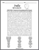 India Word Search Thumbnail