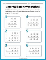 Intermediate Cryptarithms thumbnail