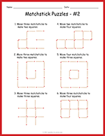 Intermediate Matchstick Puzzles thumbnail